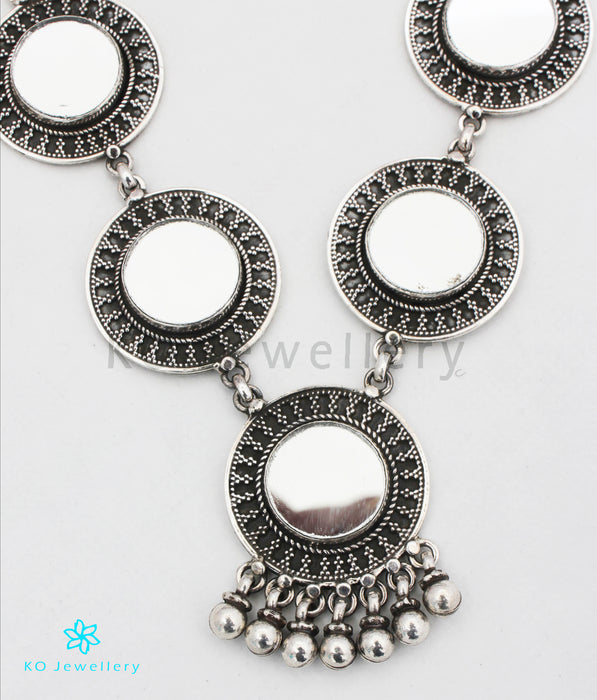 The Noori Silver Glass Necklace
