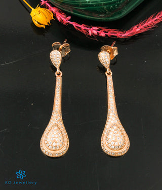 The Eloria Silver Rosegold Earrings