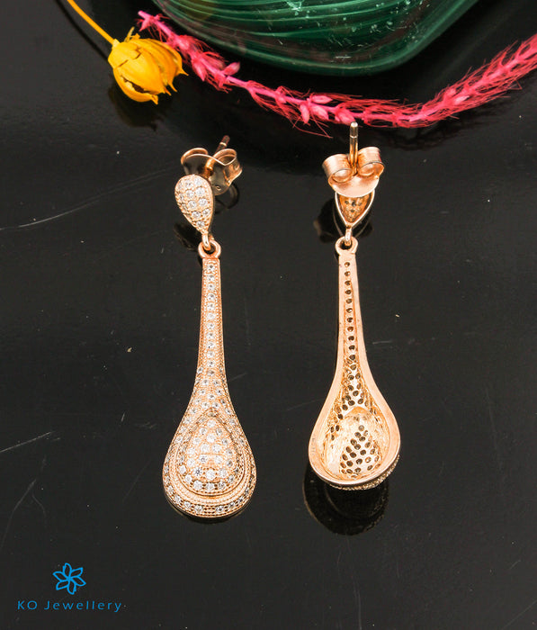 The Eloria Silver Rosegold Earrings
