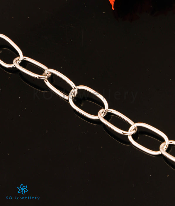 The Bold Links Silver Bracelet