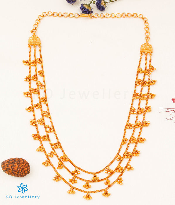 The Jhilmil Silver Layered  Necklace (3 layers)