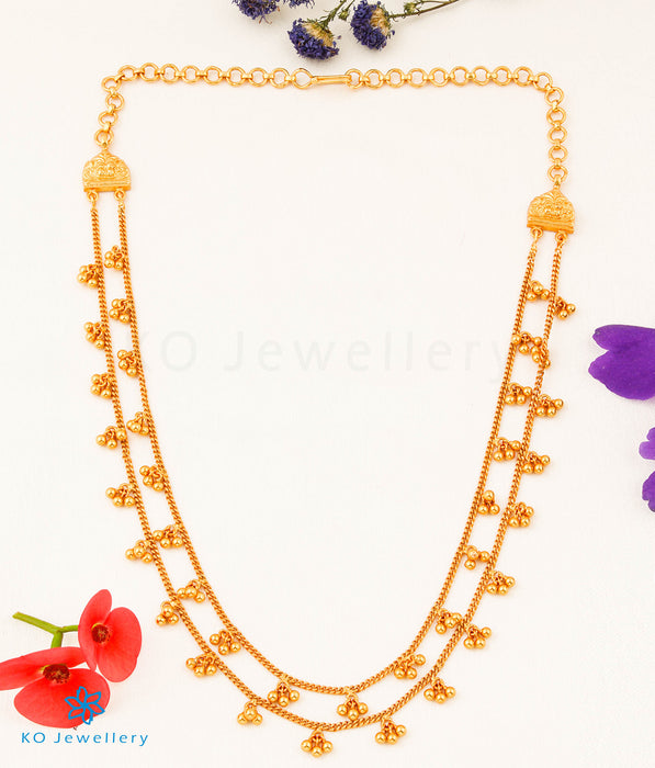 The Jhilmil Silver Layered Necklace (2 layers)