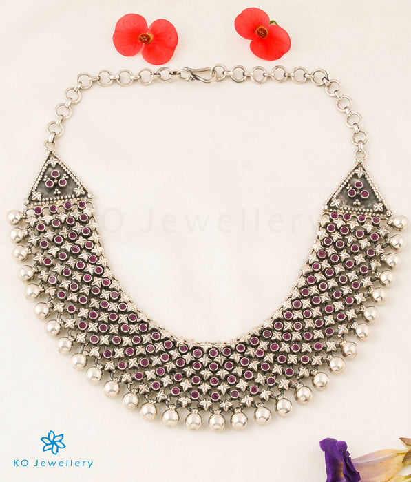 The Ajala Silver Necklace (5 layers)