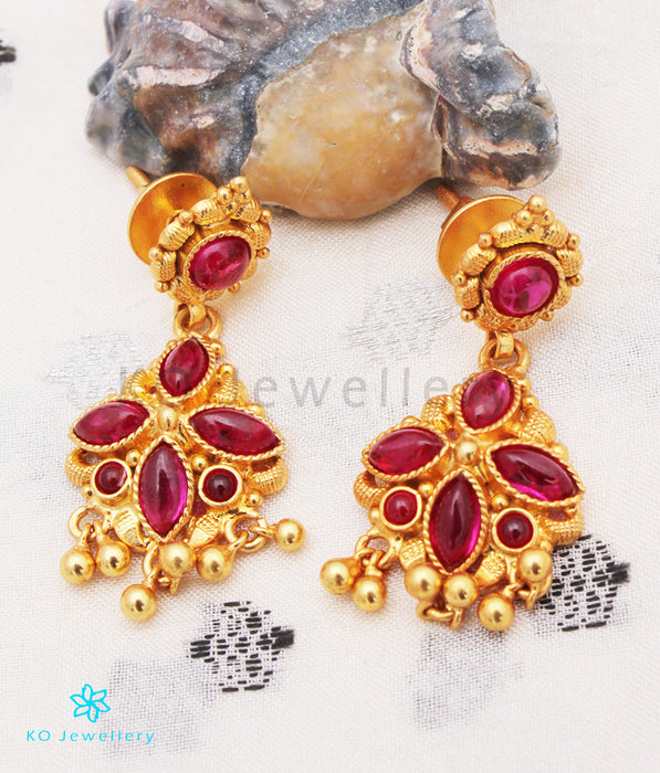 Buy 22k Yellow Gold Stud Earrings Handmade Yellow Gold Earrings Online in  India  Etsy