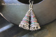 The Parijata Silver Cone Jhumka - KO Jewellery