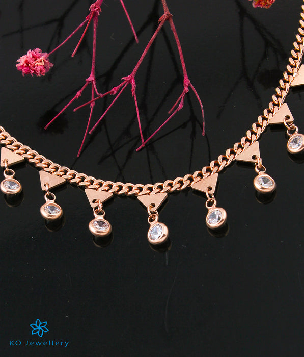 The Unicorn Silver Rose-gold Necklace
