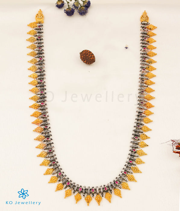 The Ridhi Silver Necklace (Two-Tone)