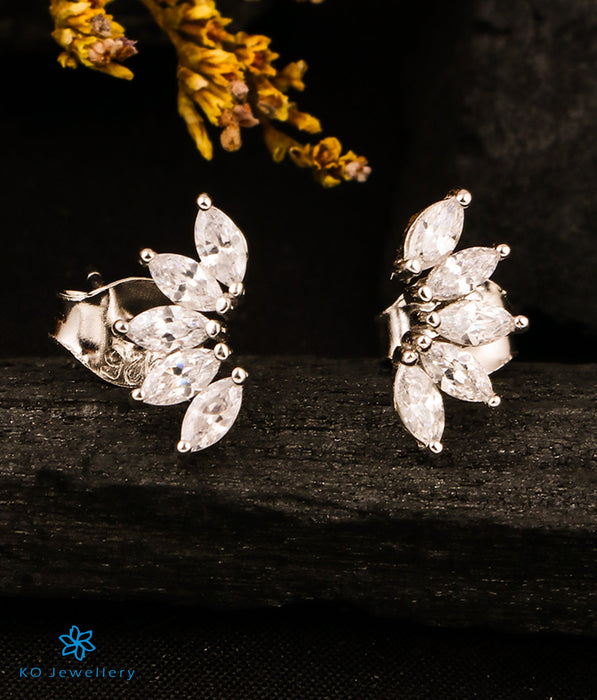 The Petals Silver Earrings
