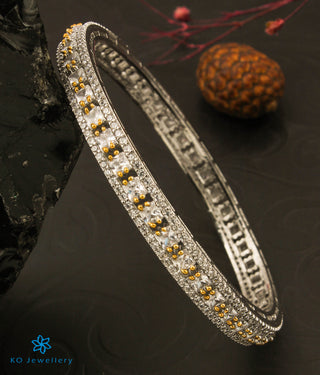 The Tiana Silver Bracelet (Size/2.6/Two-tone)