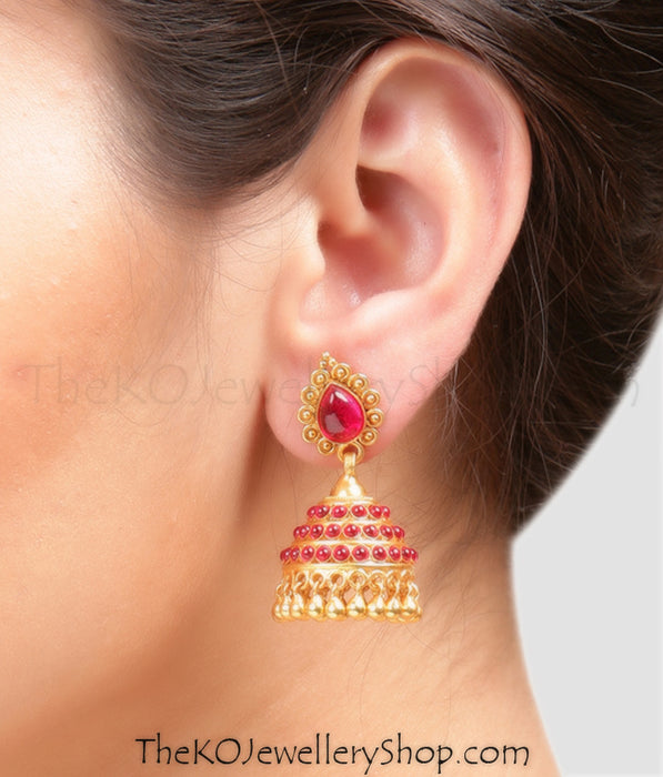 Authentic gold plated temple jewellery online shopping