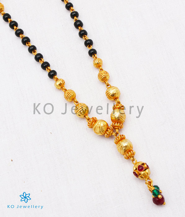 The Medha Silver Mangalsutra Necklace