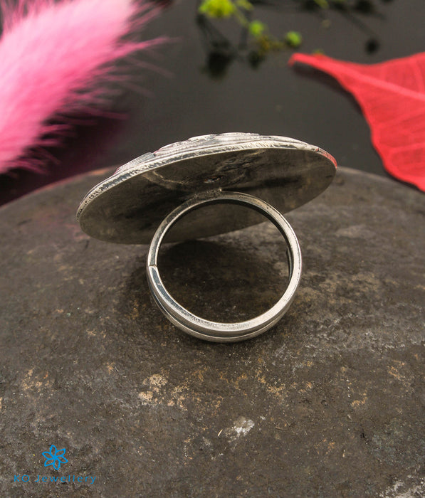 Buy Simple Fish Oxidized Finger Ring | Tarinika - Tarinika India