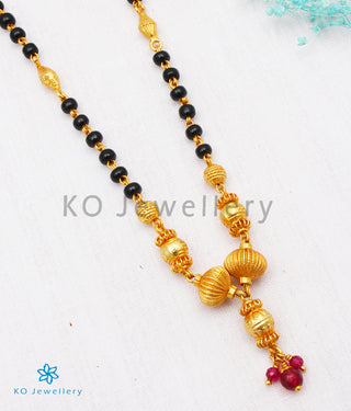 The Naivedya Silver Mangalsutra Necklace