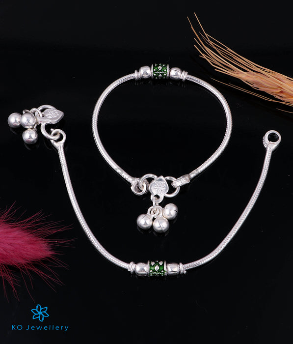 The Bhumi Silver Kids Anklets (1-3 yrs)