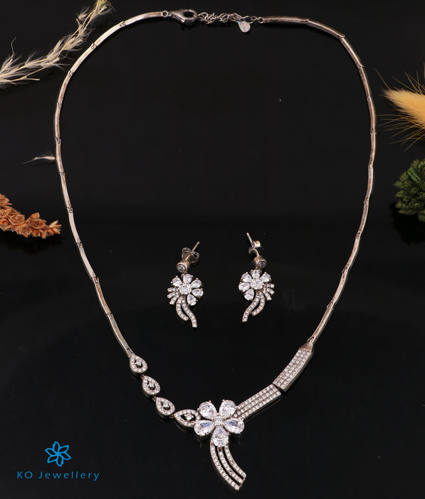 The Florentine Silver Necklace Set
