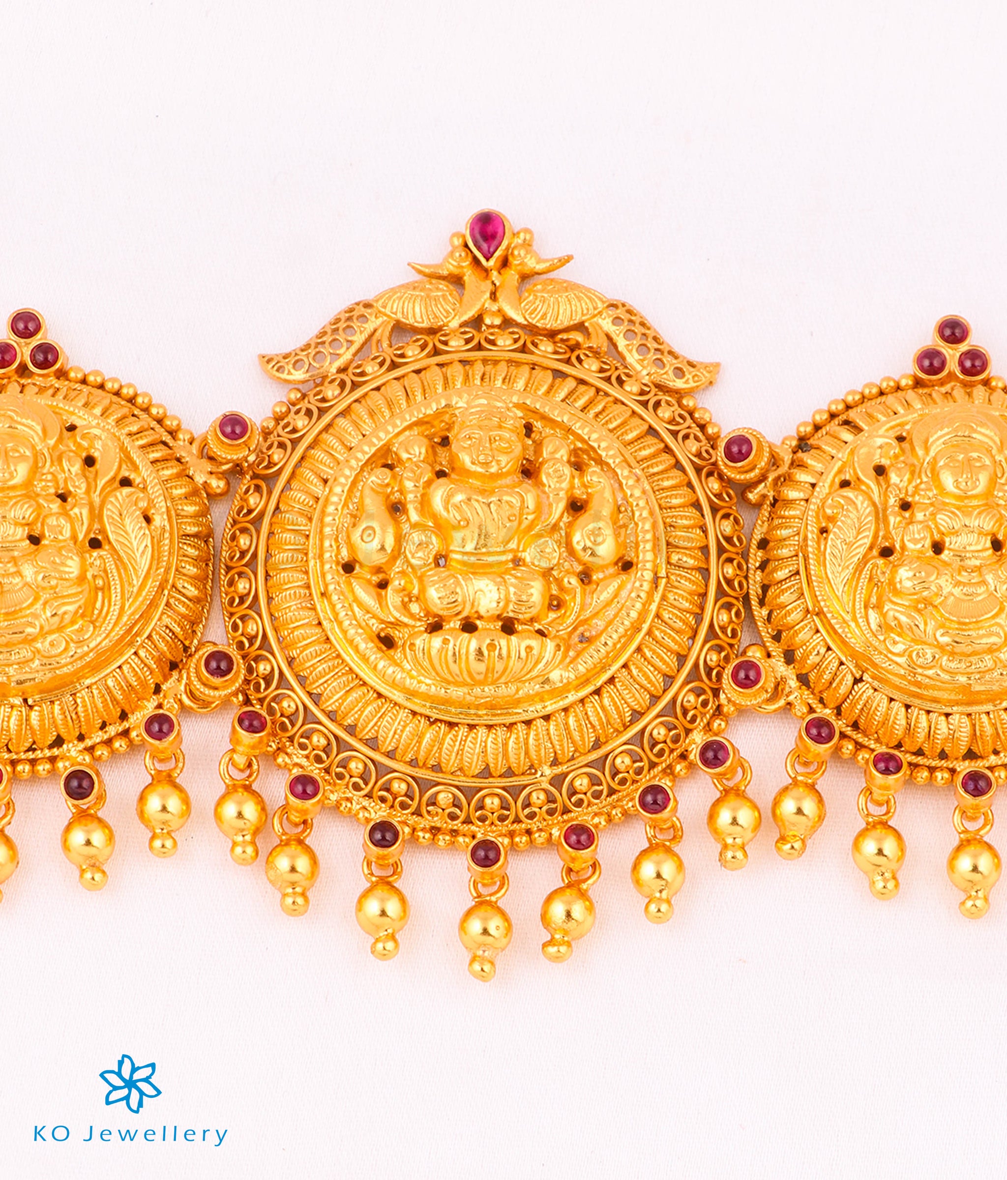 The Jivika Silver Oddiyanam Waist belt-Buy Waistbelt Online From