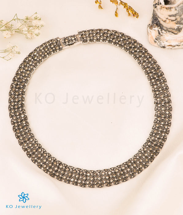 The Forever Sparkle Silver Marcasite Necklace