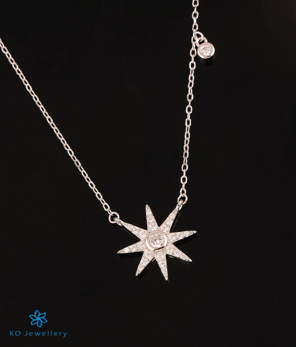 The Guiding Star Silver Necklace