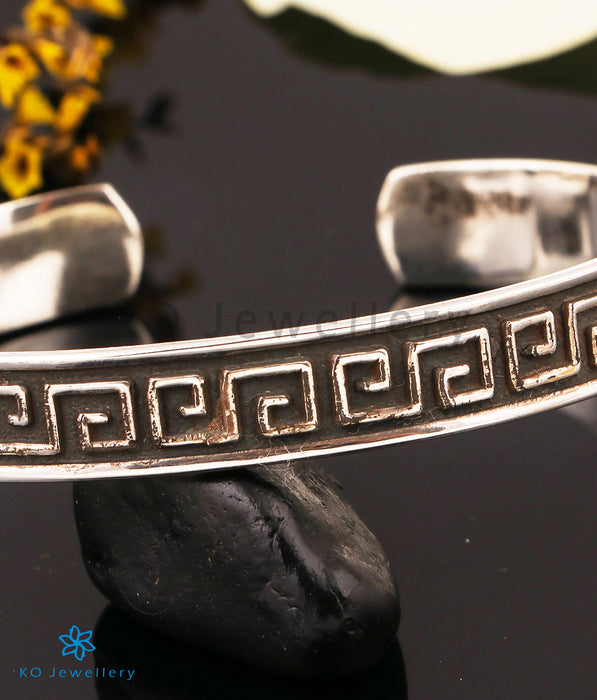 The Greek Silver Cuff Bracelet