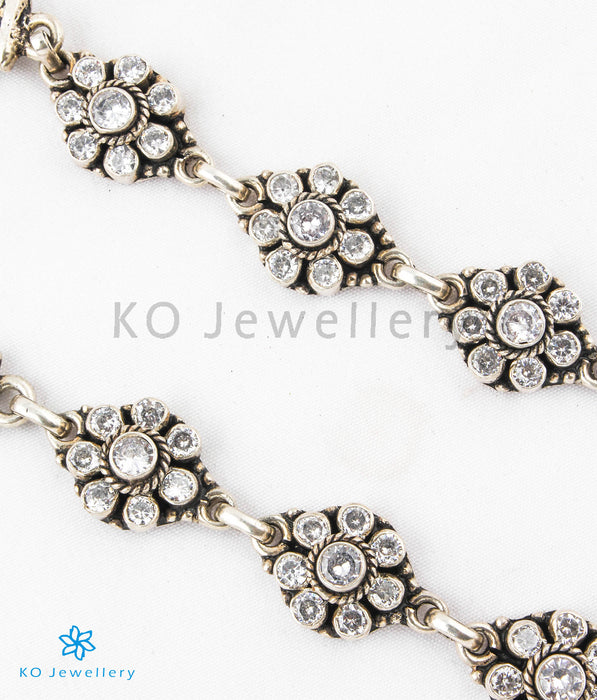 The Charchita Silver Gemstone Anklets