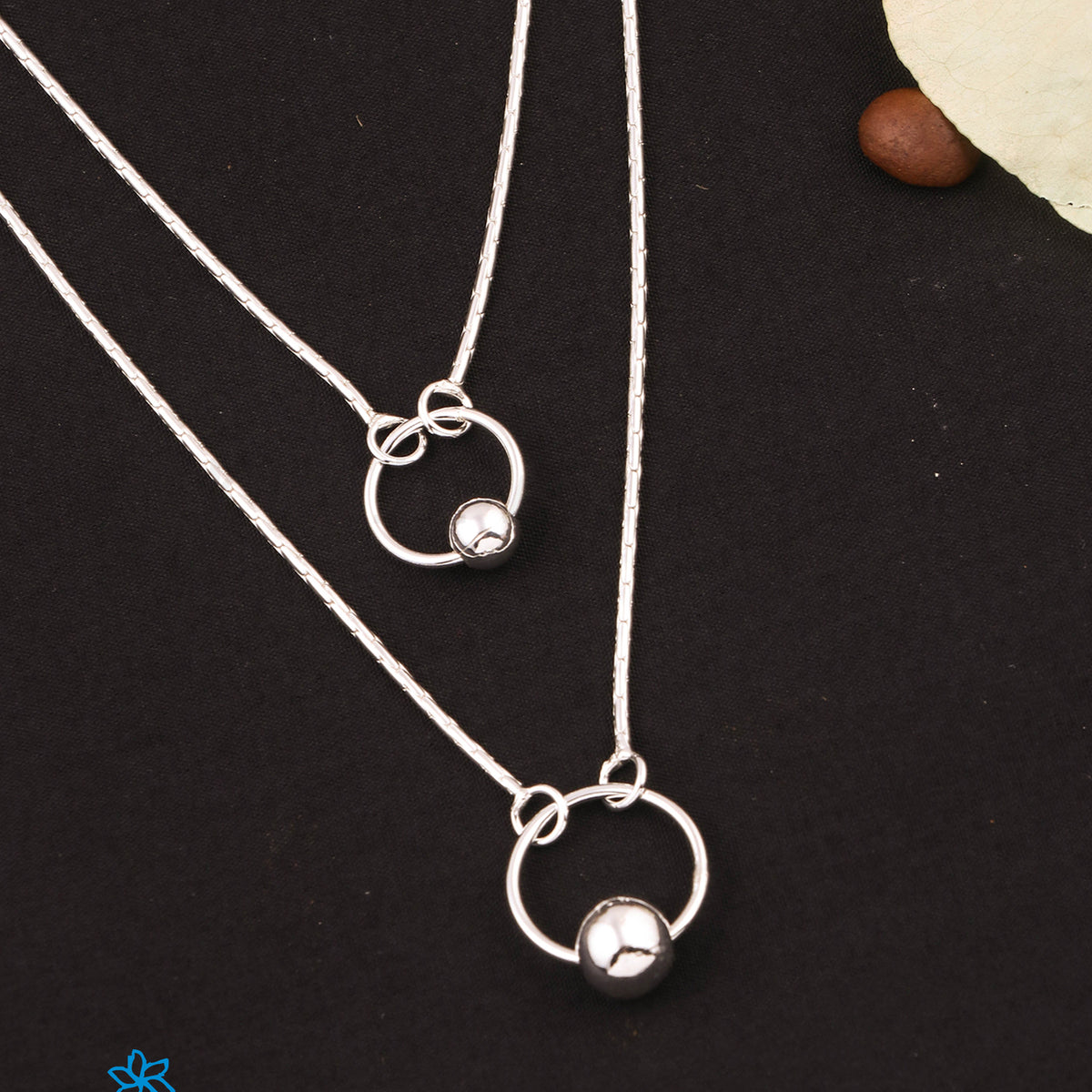 Personalised Eternity Ring Pendant Necklace | Lisa Angel
