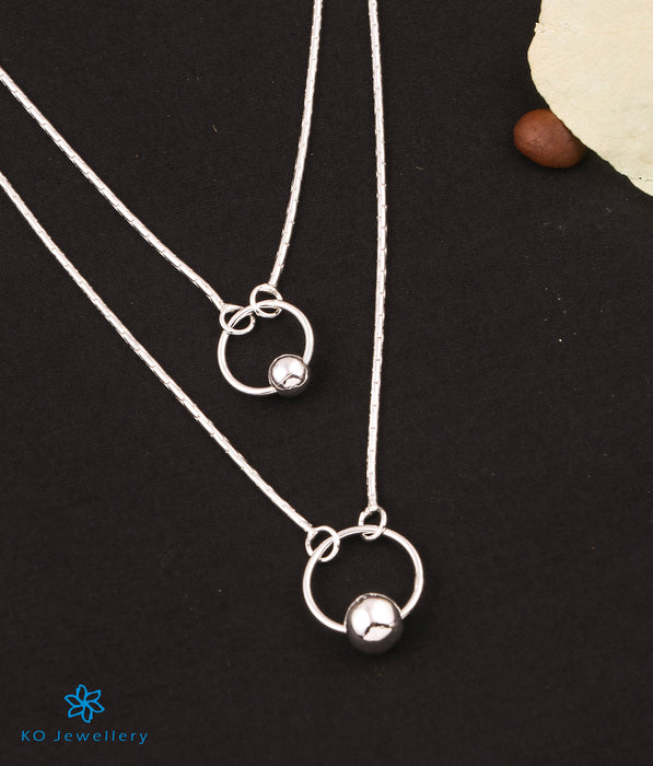 Buy Mikoto by FableStreet Sterling Silver Entwined Ring Necklace Online At  Best Price @ Tata CLiQ