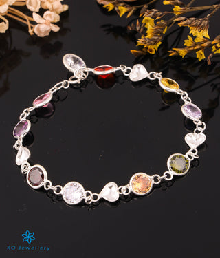 The Multicolour Silver Bracelet