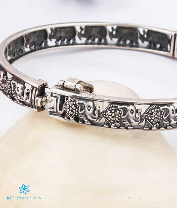 The Elephant Row Silver Marcasite Bracelet