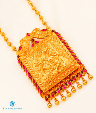 The Achal Silver Krishna Necklace