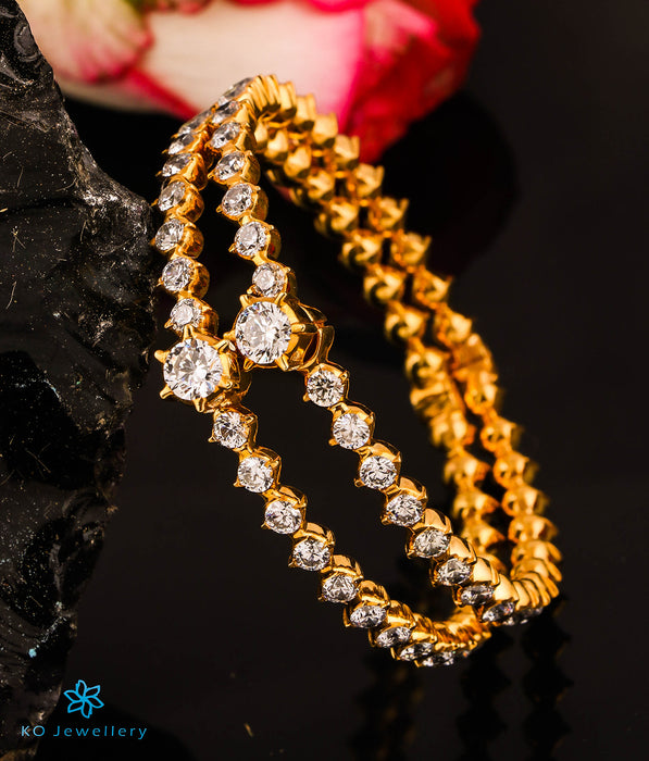 15 Ct Solitaire Bangle Bracelet, 14k Solid Gold, Moissanite Bracelet,  Stackable Bangle, Unique Gift for Her, Classic Design, Luxury Bangle - Etsy