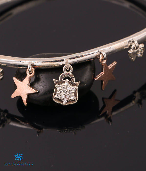 The Pretty Charms Silver Rosegold Bracelet