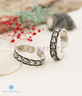 The Kusum Silver Toe-Rings