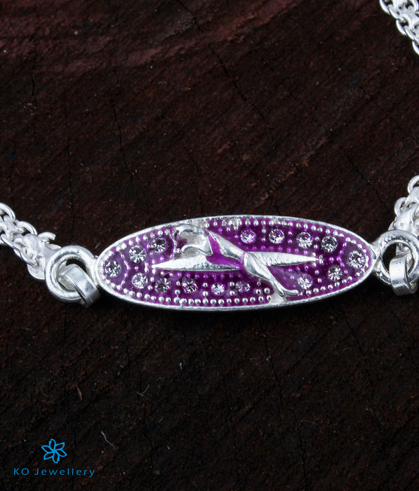 The Vyuha Silver Rakhi/Bracelet