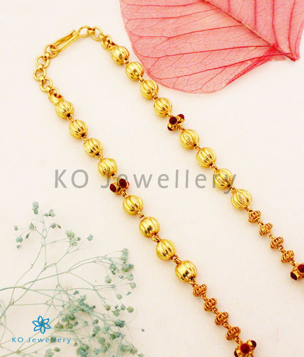 The Samya Silver Nellikai Beads Chain