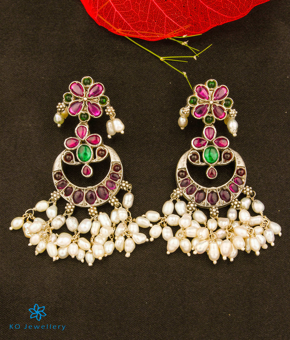 The Pranaya Silver  Guttapusalu Necklace (Short)