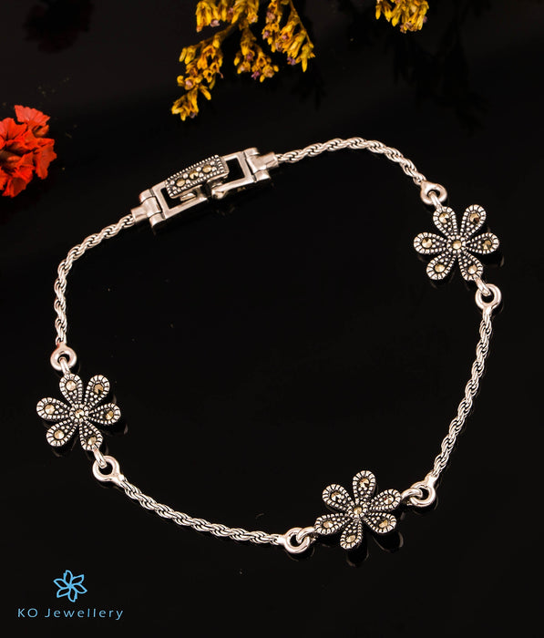 The Evershine Sparkle Silver Marcasite Bracelet