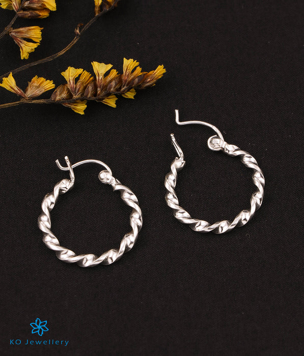 Discover Simple Silver Hoop Earrings | Paksha - Paksha India