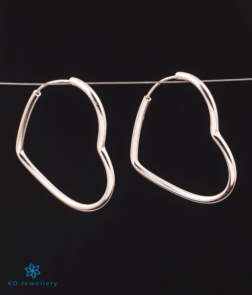 10K Forever Heart Hoop Earrings | Local Eclectic – local eclectic