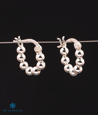 The Orb Silver Hoops
