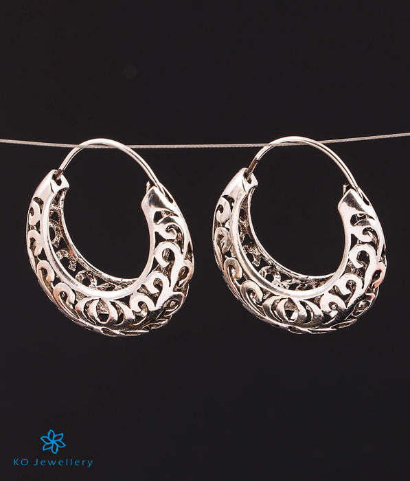 22K Yellow Beaded Jhumka Hoop Earrings (13.5gm) – Virani Jewelers