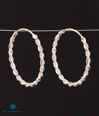 The Lili Silver Hoops