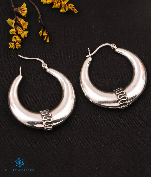 The Luxe Silver Hoops