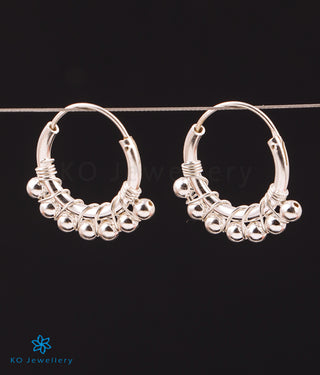 The Bell Silver Hoops (Small)
