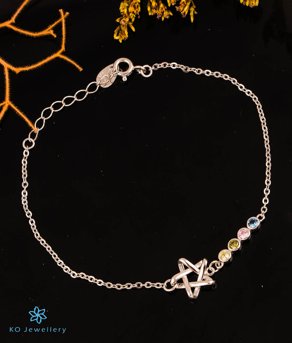 The Anchored Silver Bracelet