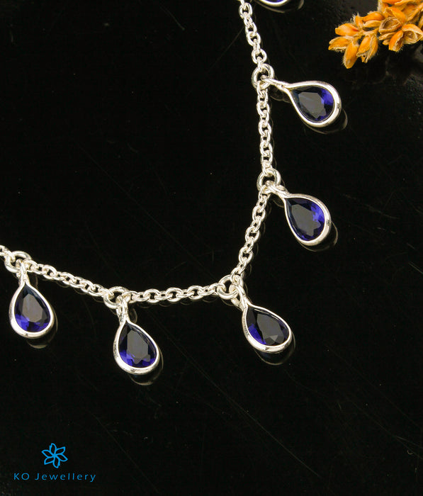The Lisha Silver Gemstone Necklace