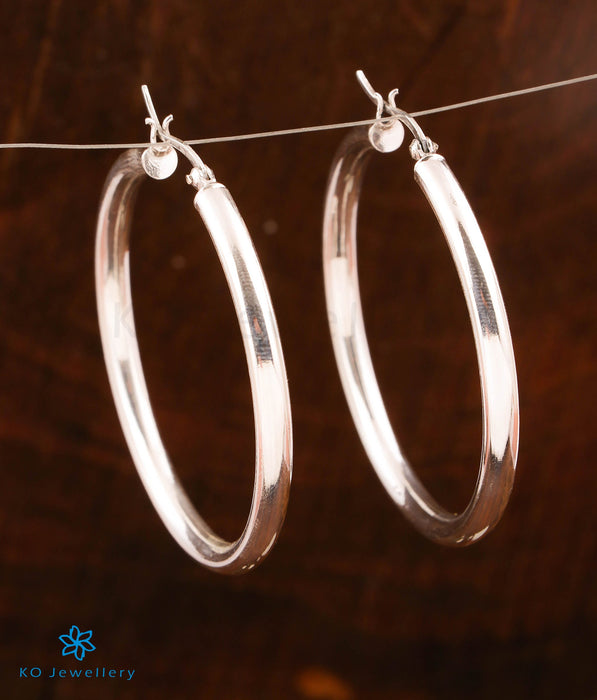 The Shining Silver Hoops