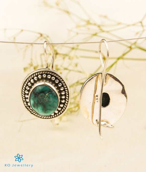 The Classic Turquoise Silver Earrings