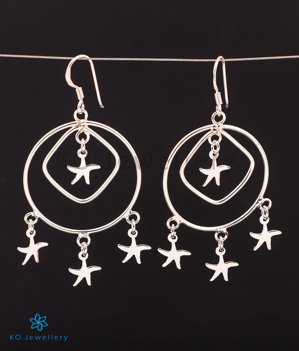 The Stargazer Silver Earrings