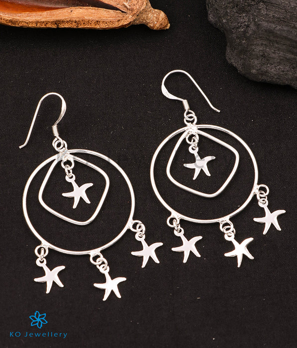 The Stargazer Silver Earrings