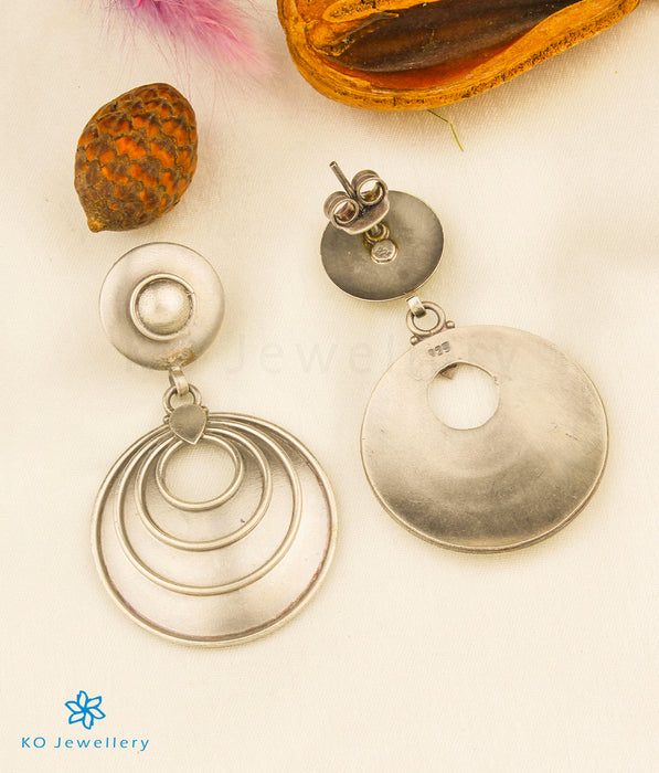 The Vihara Antique Silver Earrings